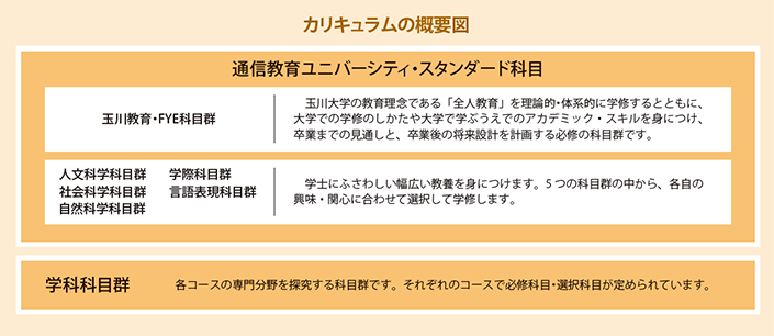 カリキュラムの概要図