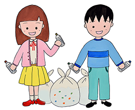 ペットボトルキャップは捨てないで 高学年労作委員が 幼稚部で エコキャップ活動 の説明を行いました 玉川の教育 学 玉川学園
