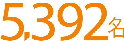 5,392名